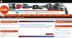 Desktop Screenshot of cfdtdivia.net