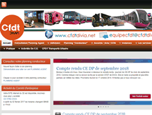 Tablet Screenshot of cfdtdivia.net